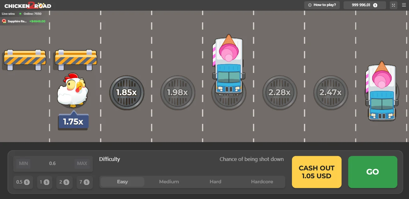 ChickenRoad 2 Demo